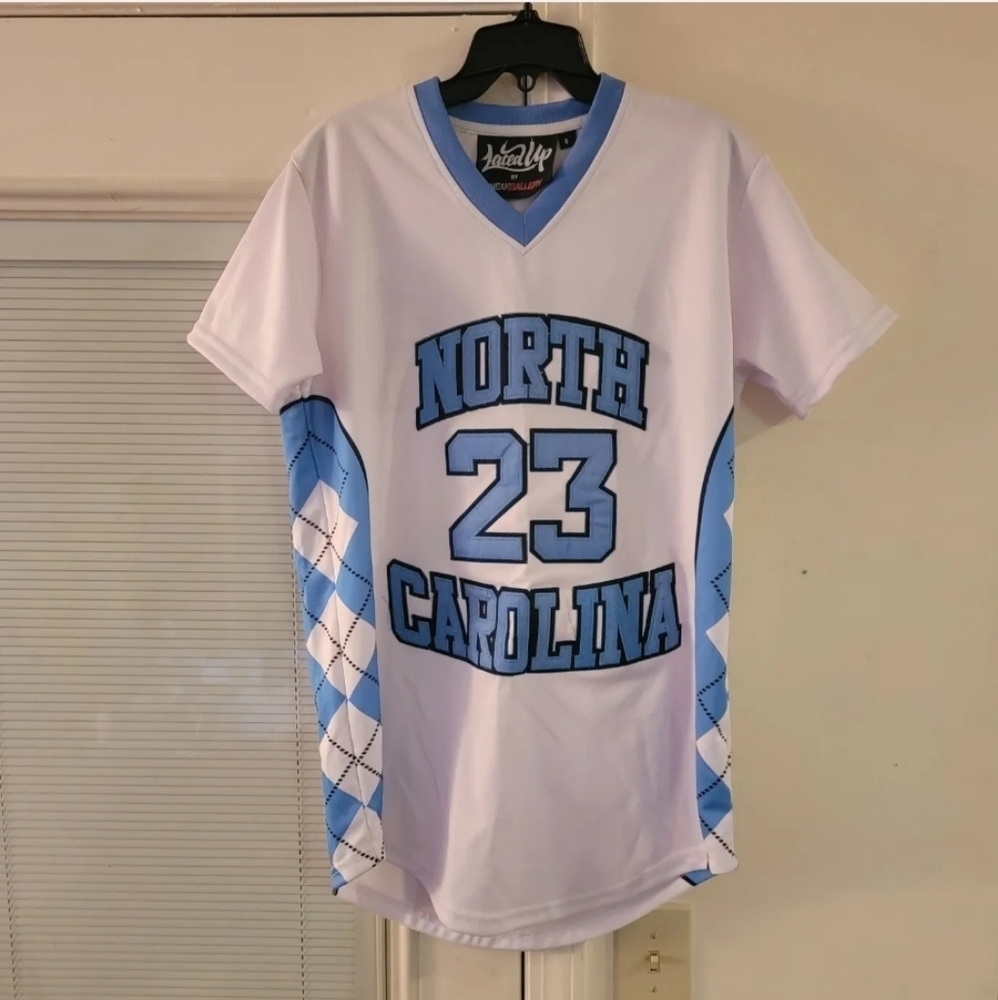 RARE RARE Laced Up by SneakGallery  North Carolina Michael Jordan Jersey. Sz S.